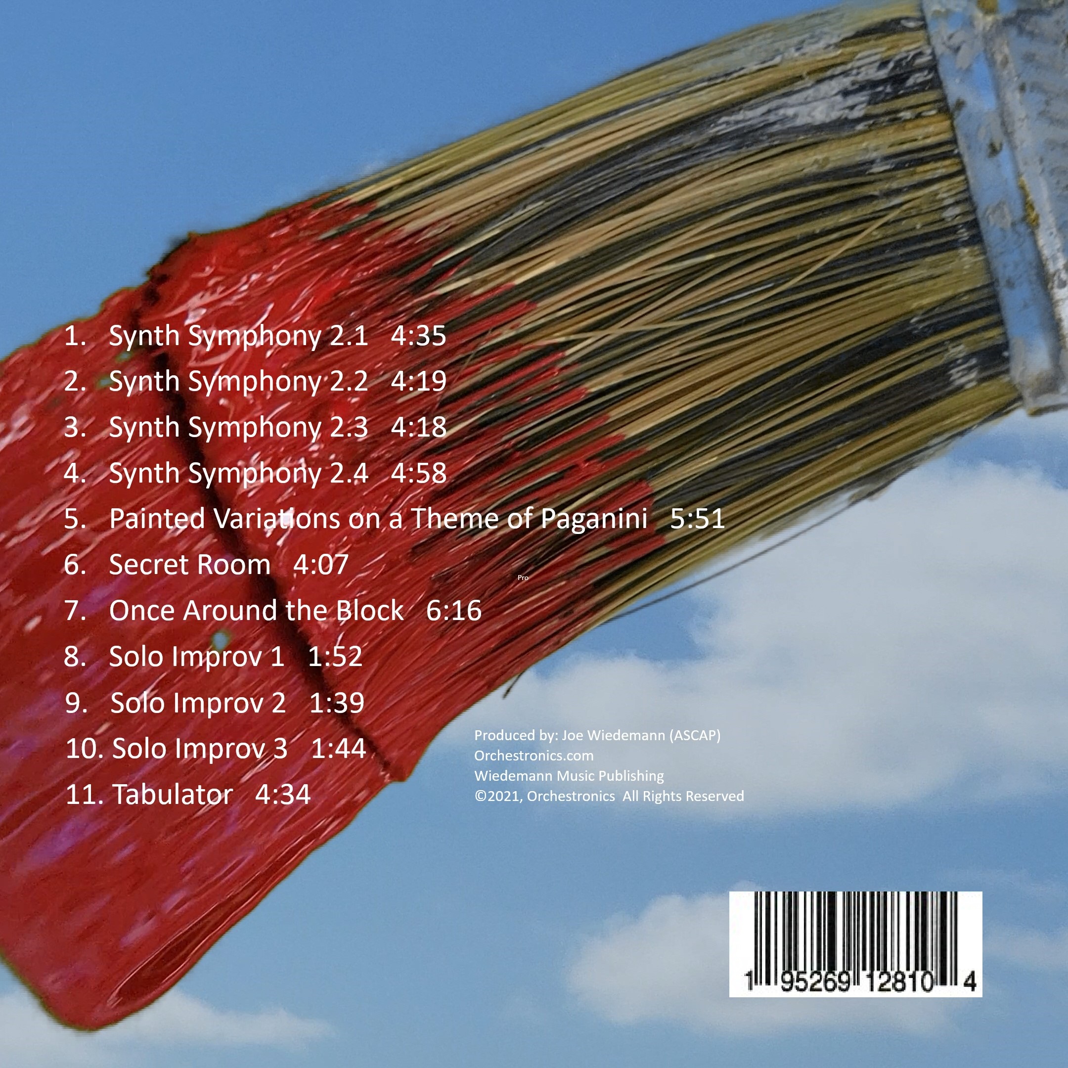 Painted Variations Back Cover